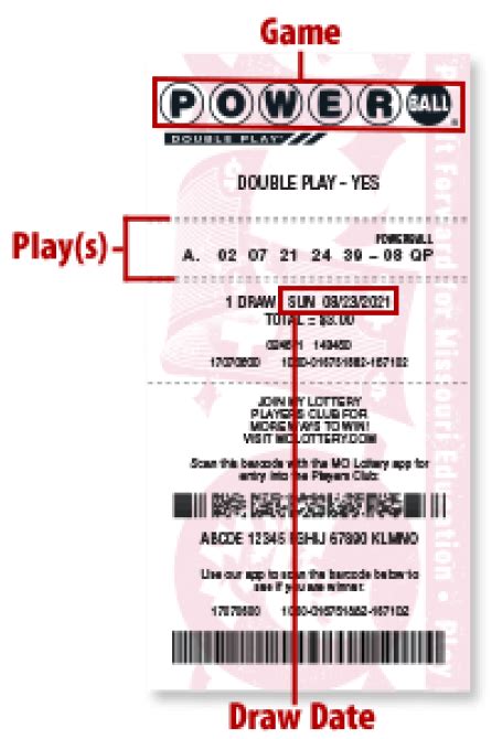 powerball missouri numbers check